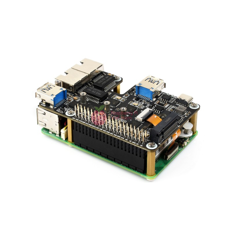 Mạch chuyển đổi PCIe sang USB 3.2 và Ethernet 2.5Gbps Raspberry Pi 5 - Ảnh 5