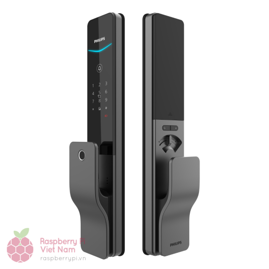 Khóa cửa vân tay thông minh Philips DDL801-5HBS