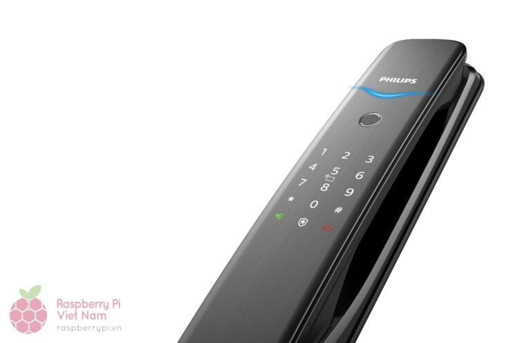 Khoá Vân Tay Philips DDL702E-5HWS - Ảnh 4