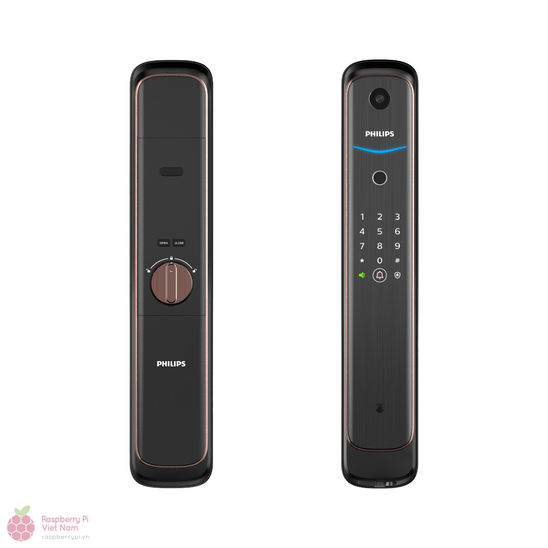 Khóa cửa thông minh cao cấp Philips DDL702-1HW