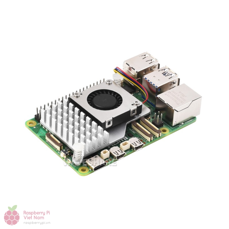 Quạt và Tản nhiệt Active Cooler (B) Raspberry Pi 5 - Ảnh 4
